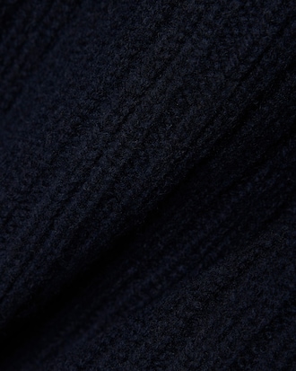 Striped Wool V Neck Sweater