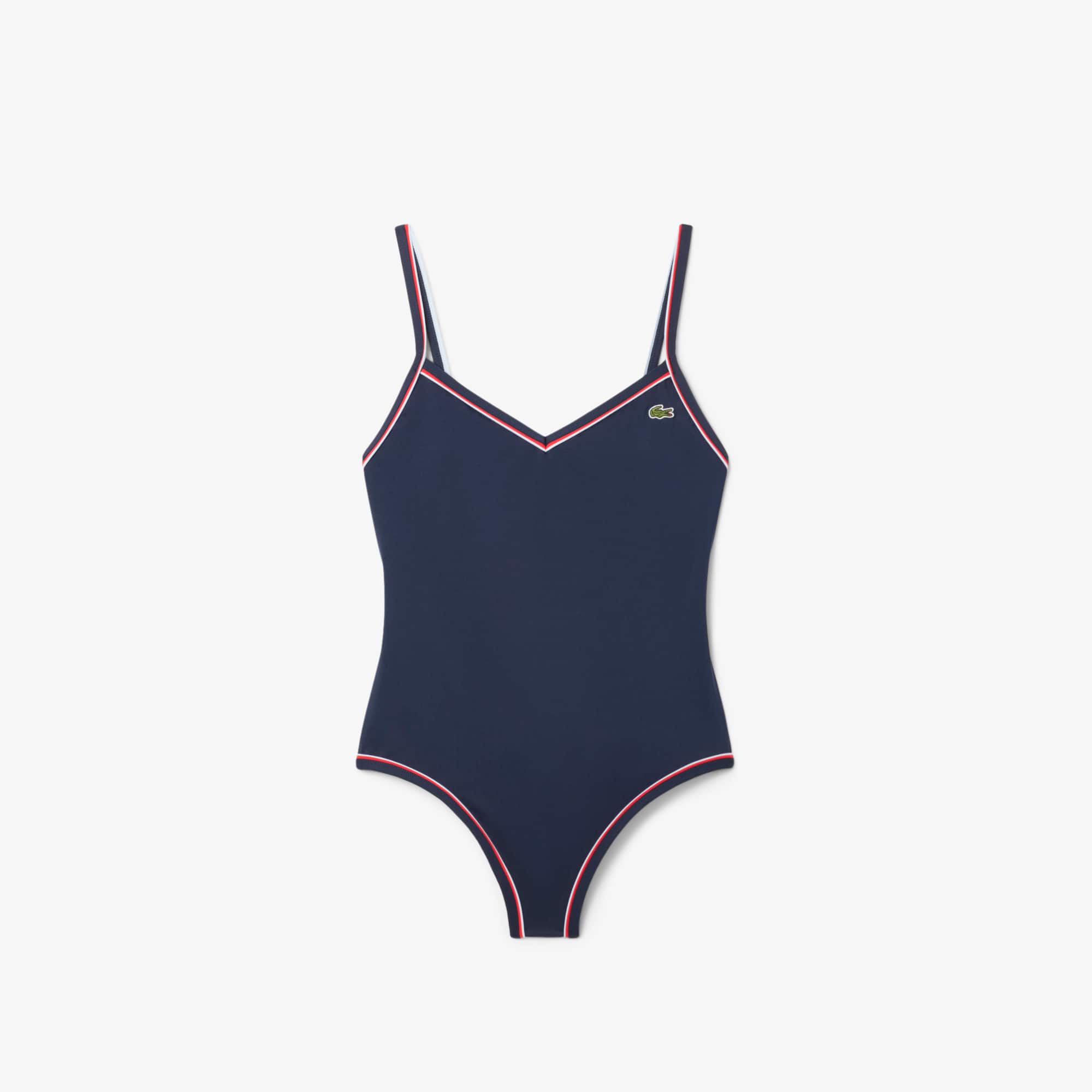 Women's Trim Accent One Piece Swimsuit - Swimwear - New In 2026