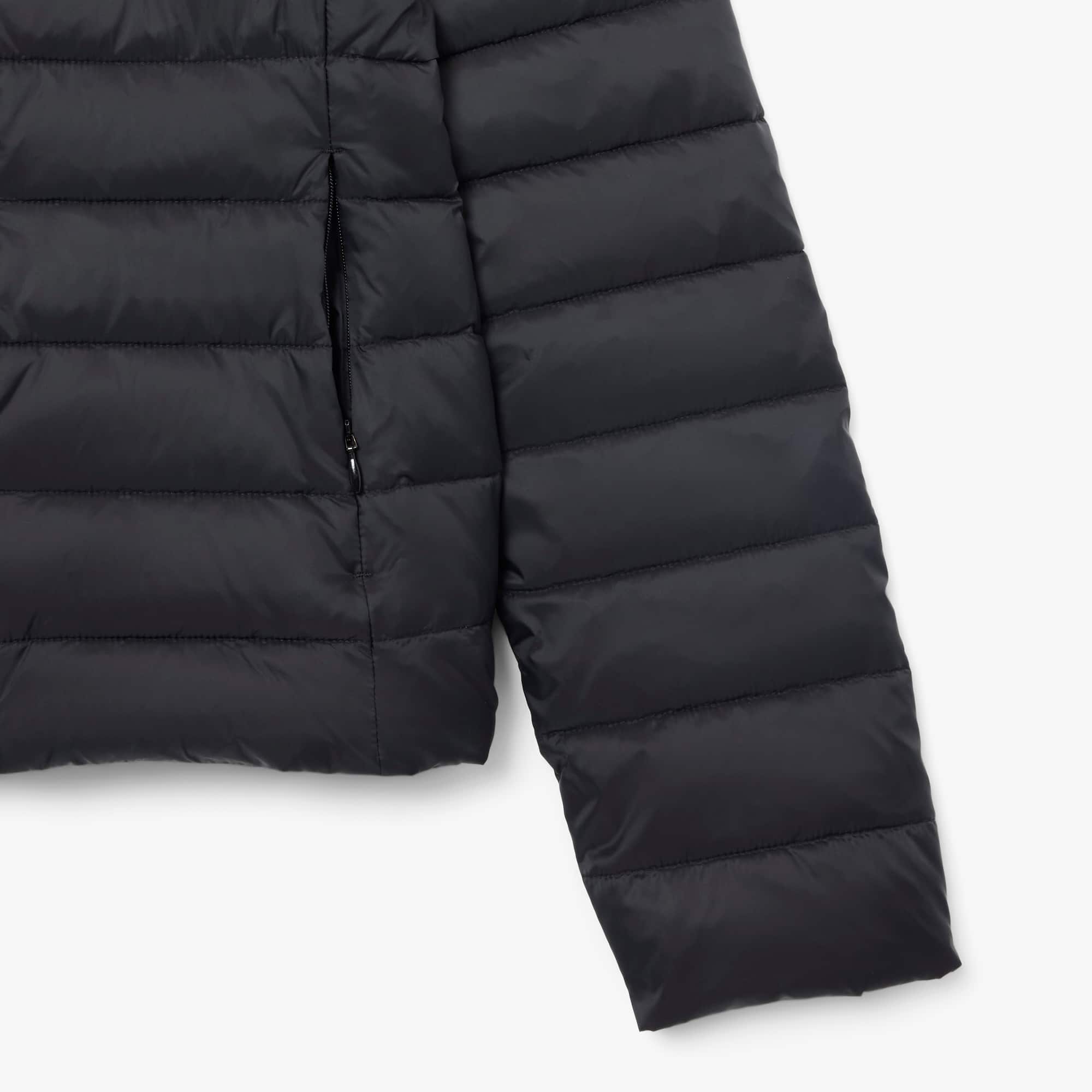 Water-Repellent Quilted Puffed Jacket