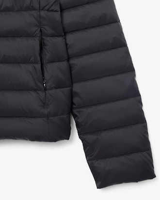 Water-Repellent Quilted Puffed Jacket
