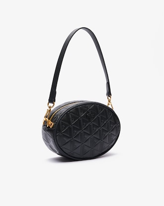 Women's Maheki Oval Embossed Leather Bag