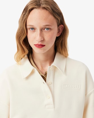 Women's Polo Collar Sweatshirt