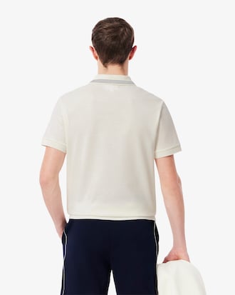 Men's Regular Fit L.12.12 Badge Print Polo