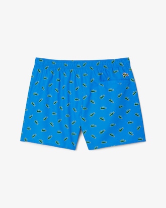 Traje de baño con estampado de cocodrilo para hombre