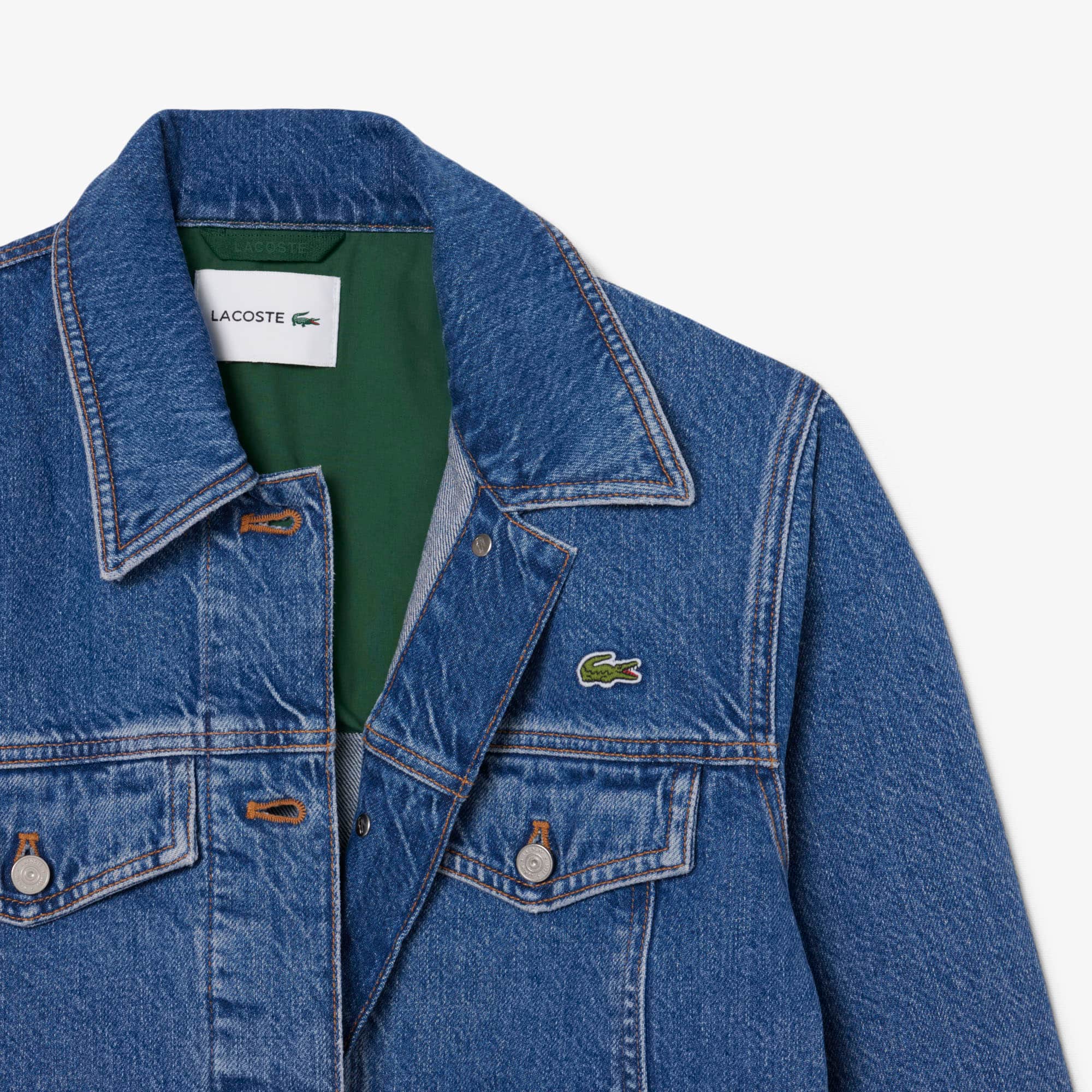 Cotton Denim Jacket - Organic Cotton - New In 2026 | Lacoste