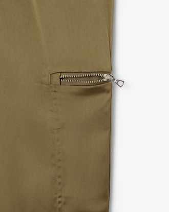 Women's Oversized Satin Sweatpants