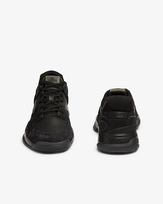 Baskets T-Point en cuir et suède pour hommes