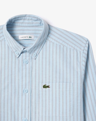 Chemise enfant avec poches contrastées