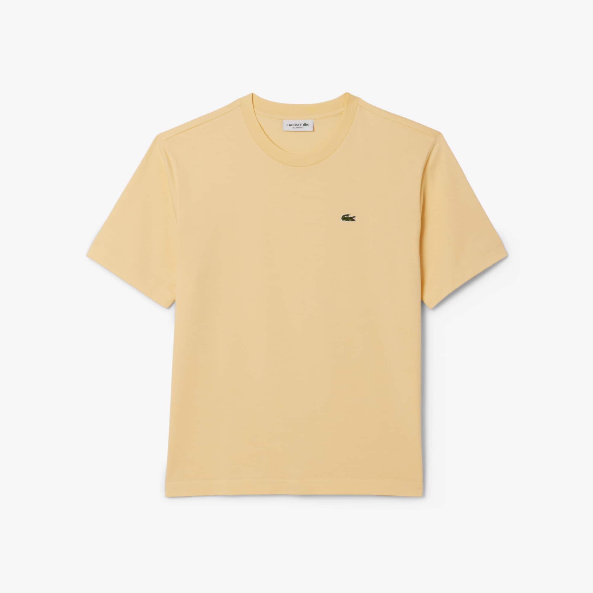 Lacoste Women's Relaxed Fit Soft Cotton T-shirt - 40 In Brown