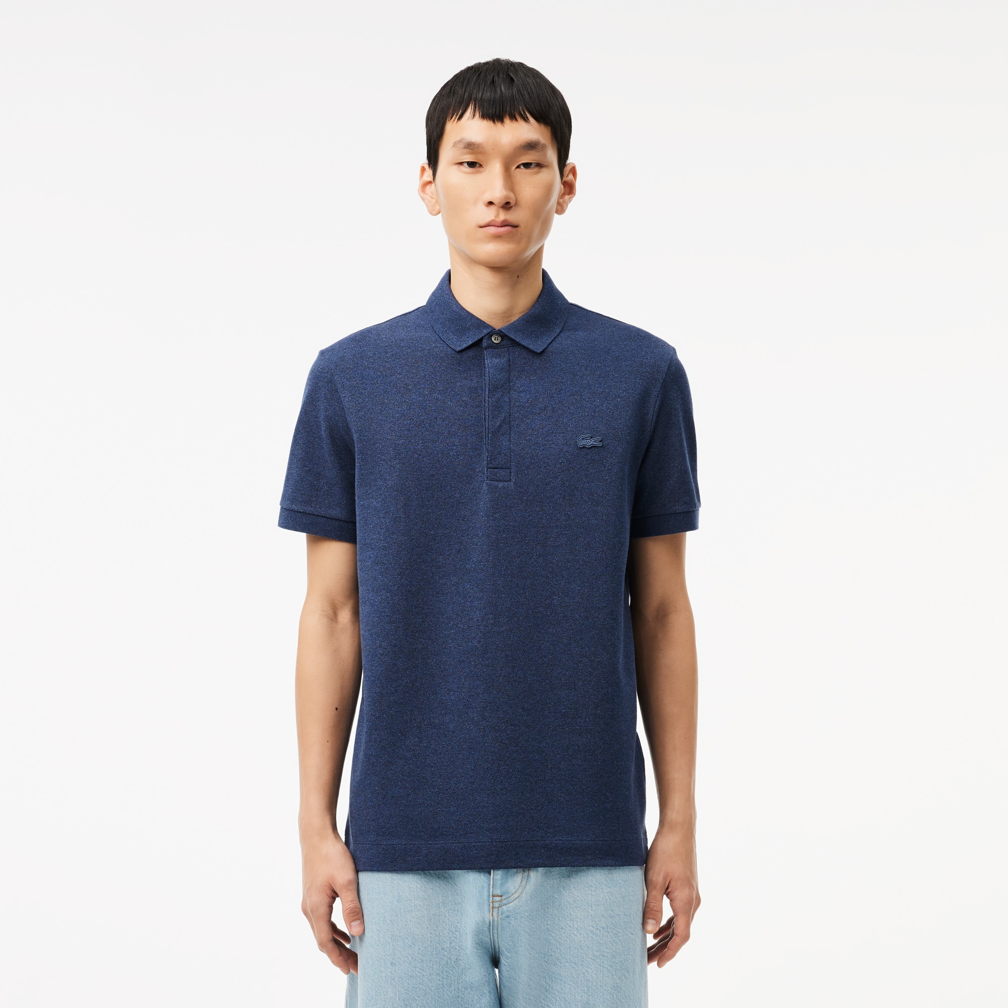 Men's Regular Fit Paris Stretch Piqué Polo - Polo Shirts - New In