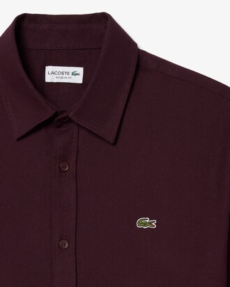 Camisa de Franela de Corte Regular