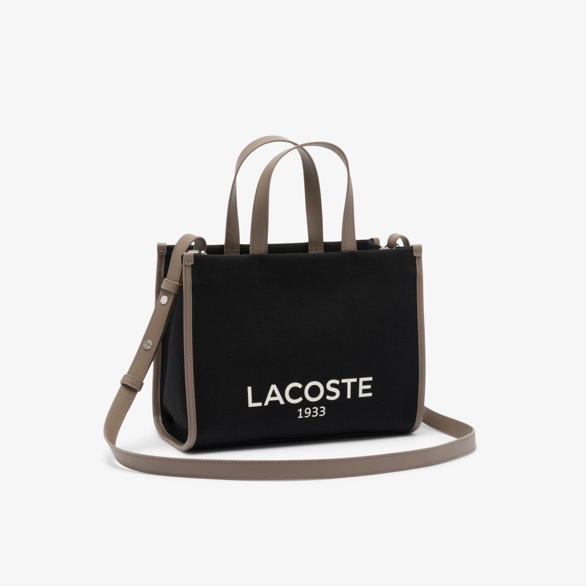 Small Heritage Canvas Tote - Bags - New In 2026 | Lacoste