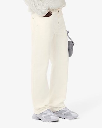 Men's 5-Pocket Straight Cut Indigo Jeans