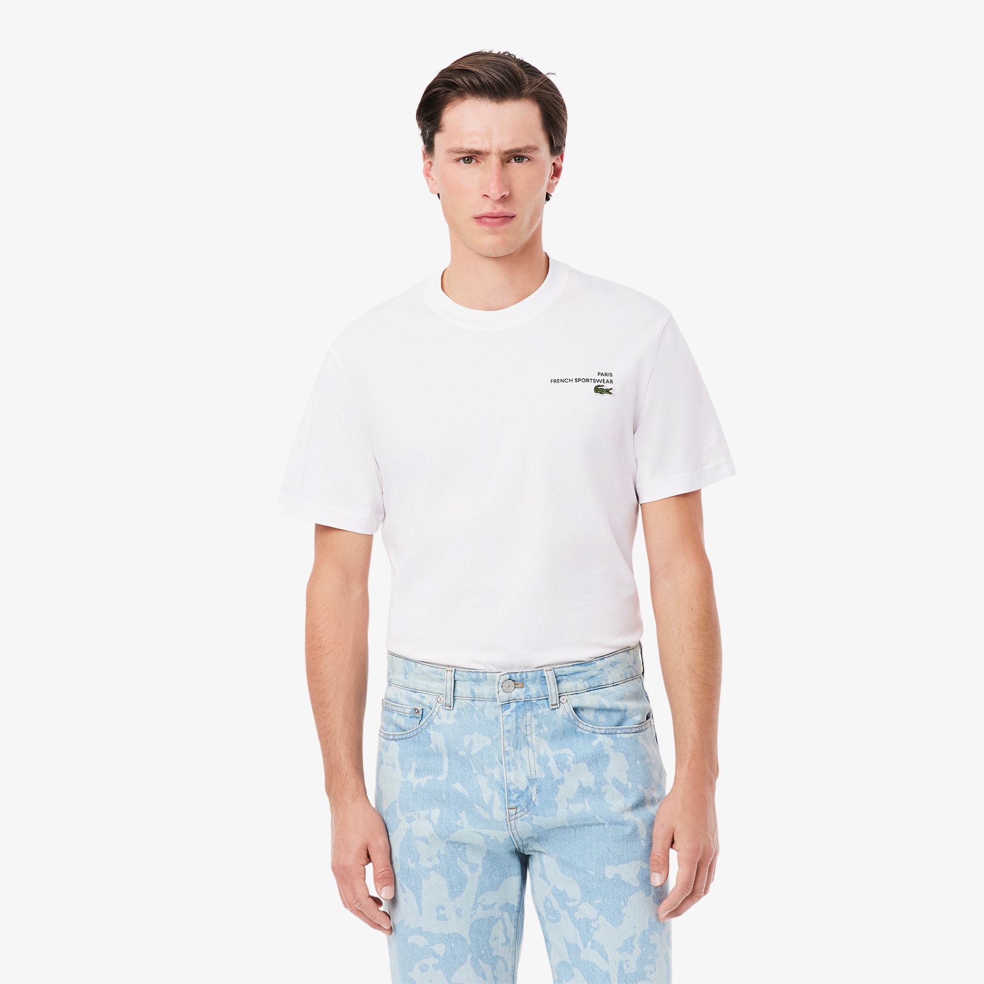 Men's Print Motif Jersey T-Shirt - T-shirts - New In 2026 | Lacoste