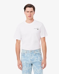 Playera para hombre de punto con motivo estampado