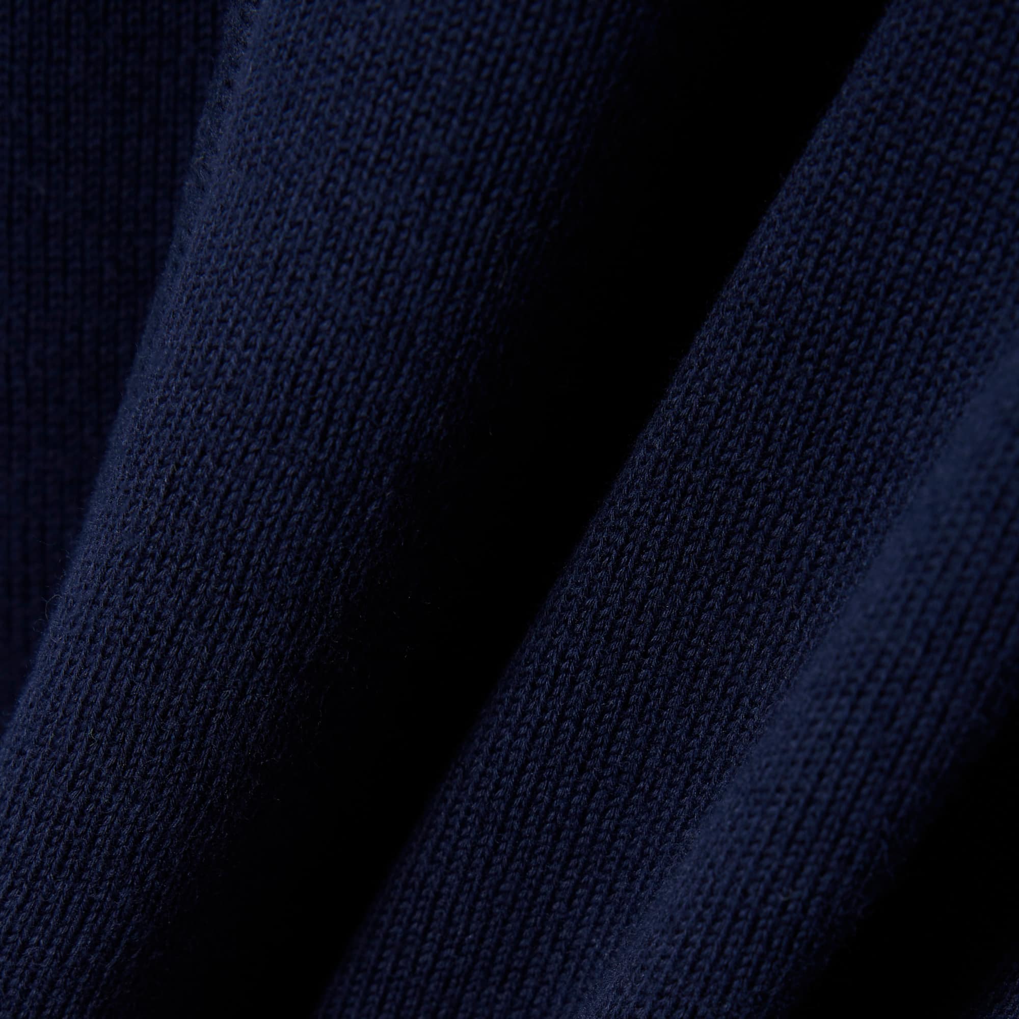 Men's Zip-Up High-Neck Cotton Sweater - Sweaters & Sweatshirts