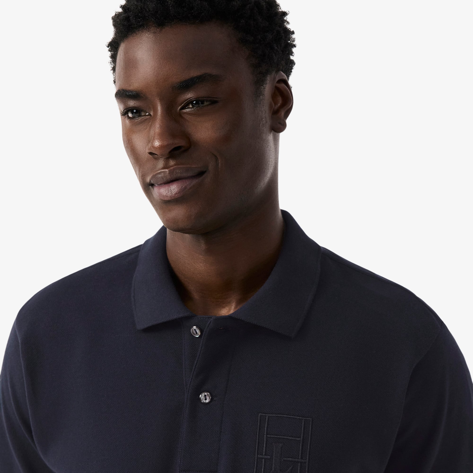 Classic Fit Embroidery Detail Petit Piqué Polo - Polo Shirts - New