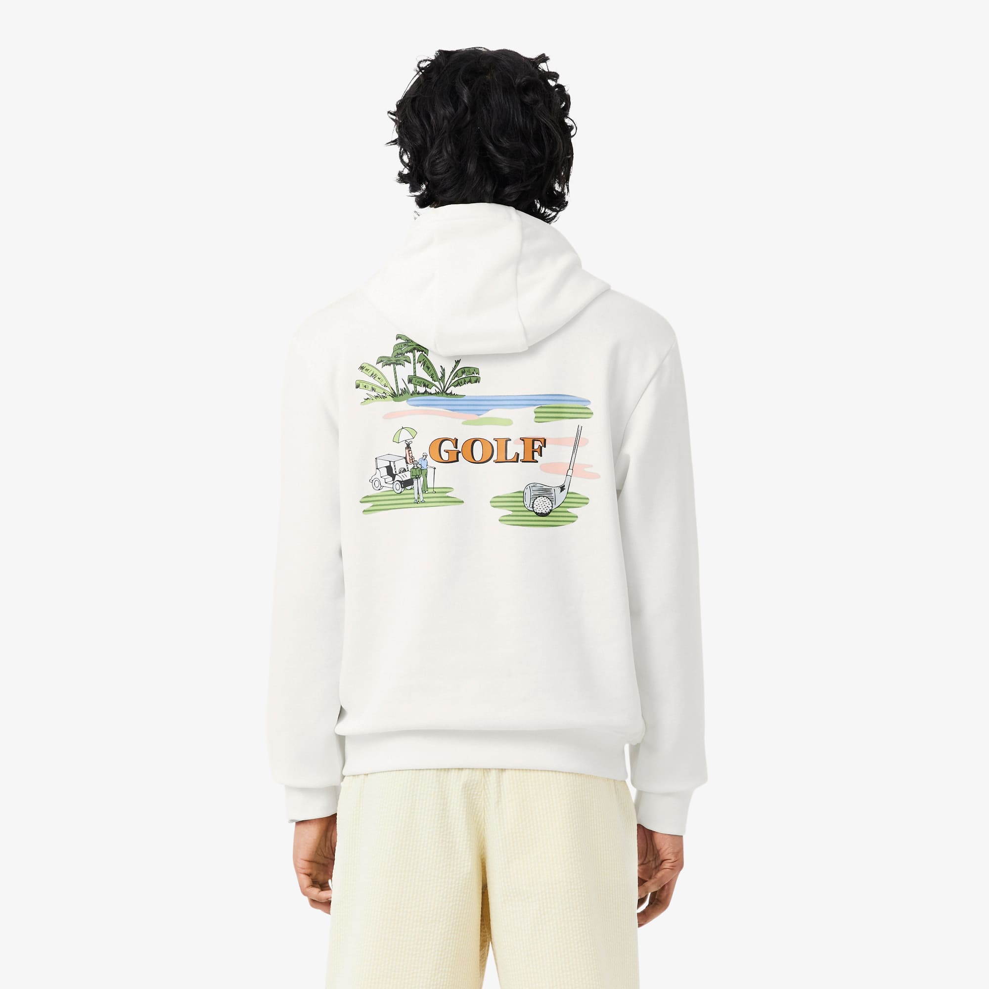Golf Print Hoodie