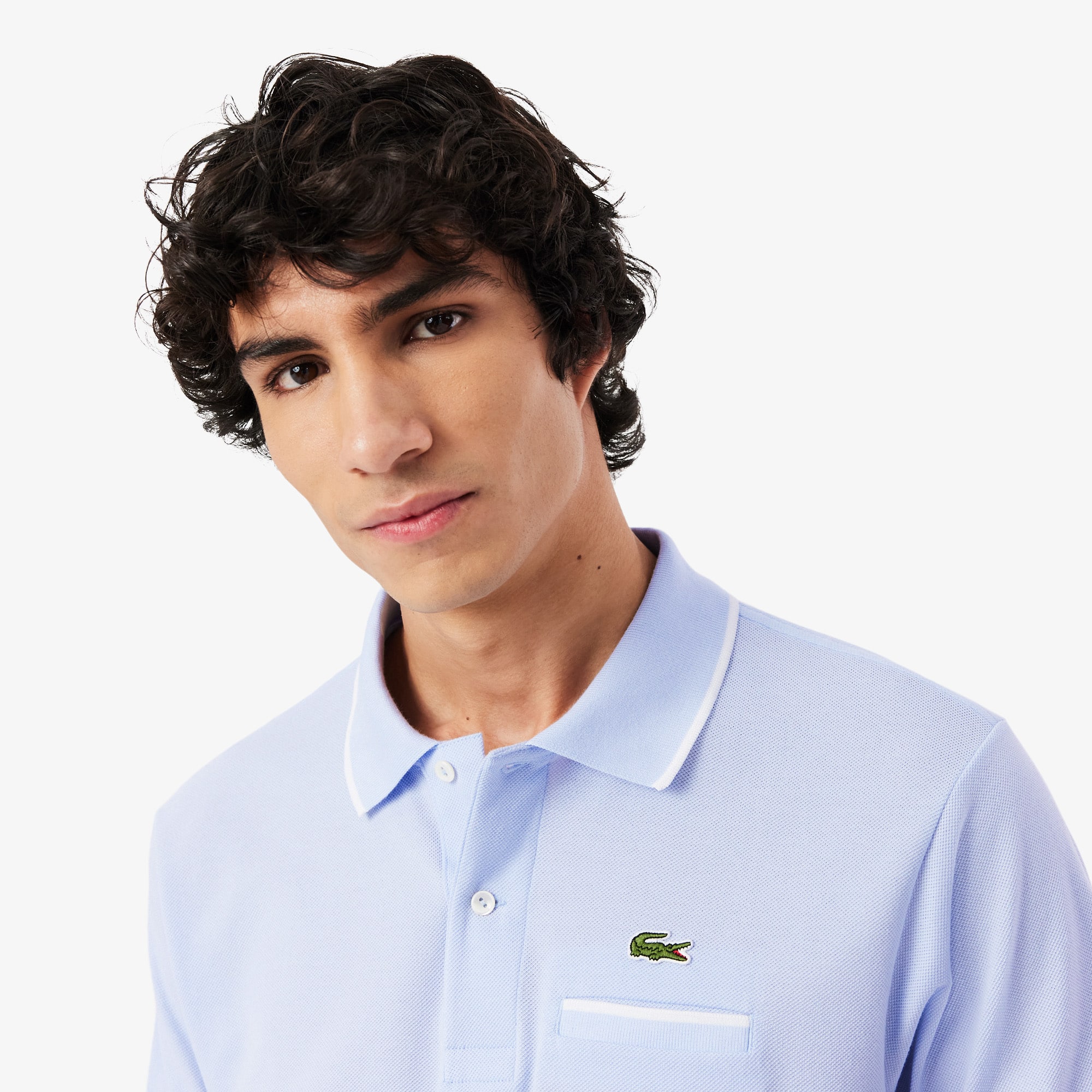 Men's Classic Fit Pocket Accent L.12.12 Polo - Polo Shirts - New