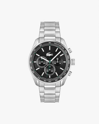 Reloj Cron&oacute;grafo Boston De Acero Inoxidable