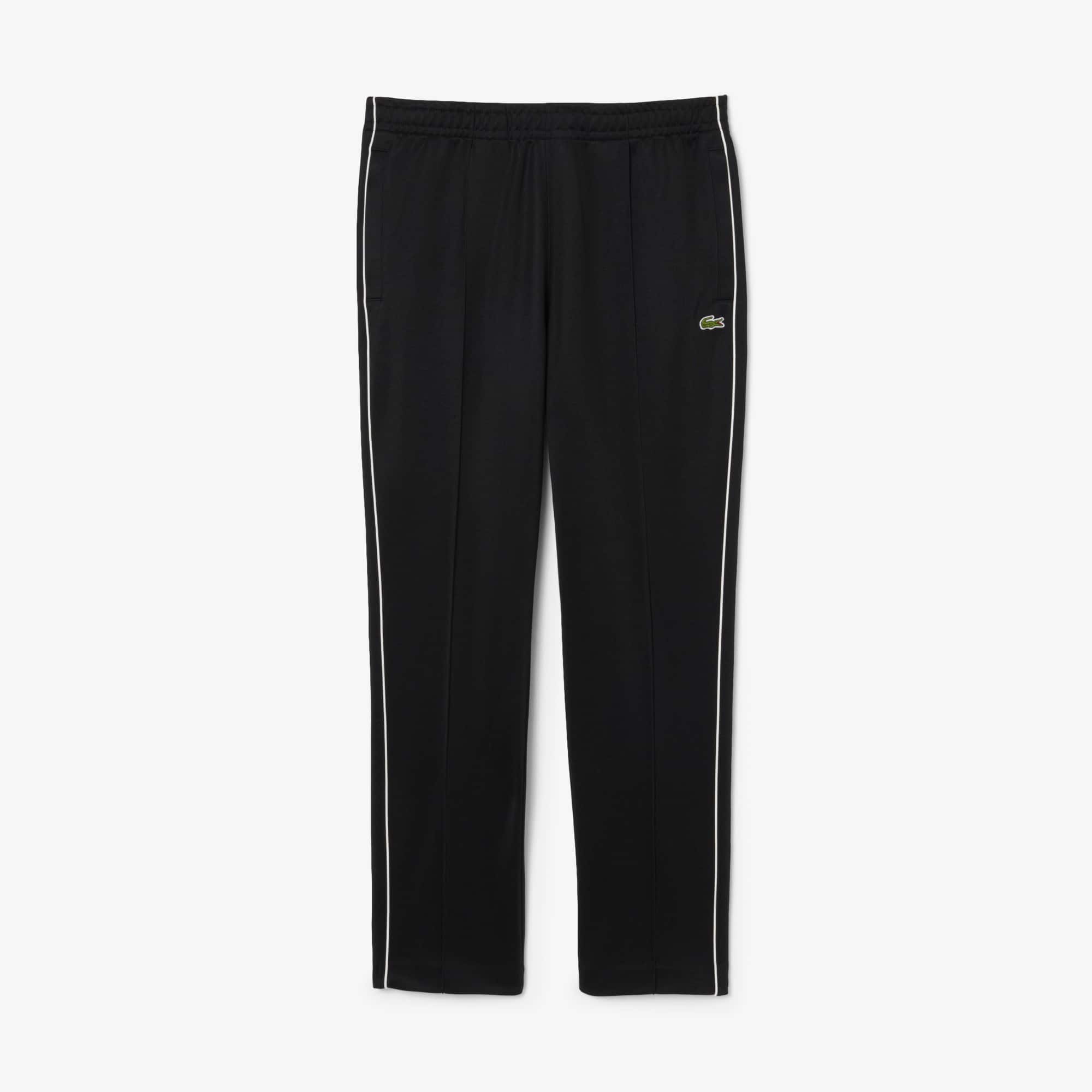 Trim Accent Piqué Sweatpants