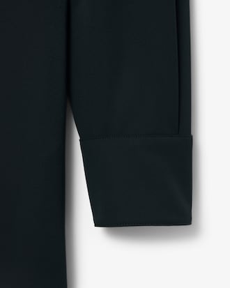 Runway Pleated Polo Maxi Dress