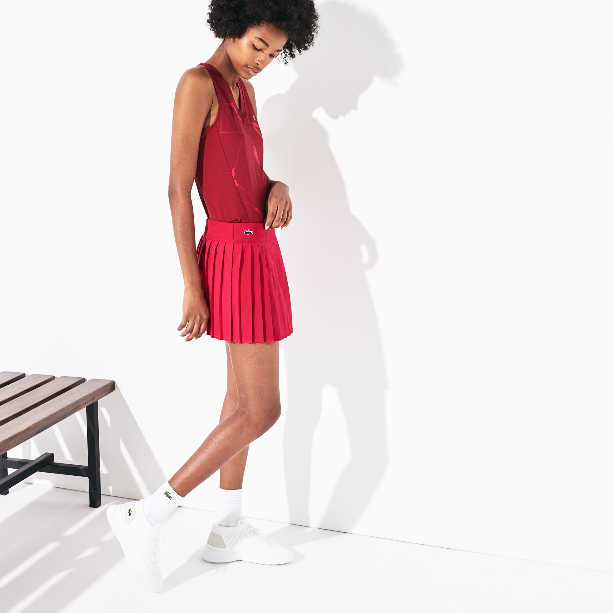 lacoste women tennis skirt