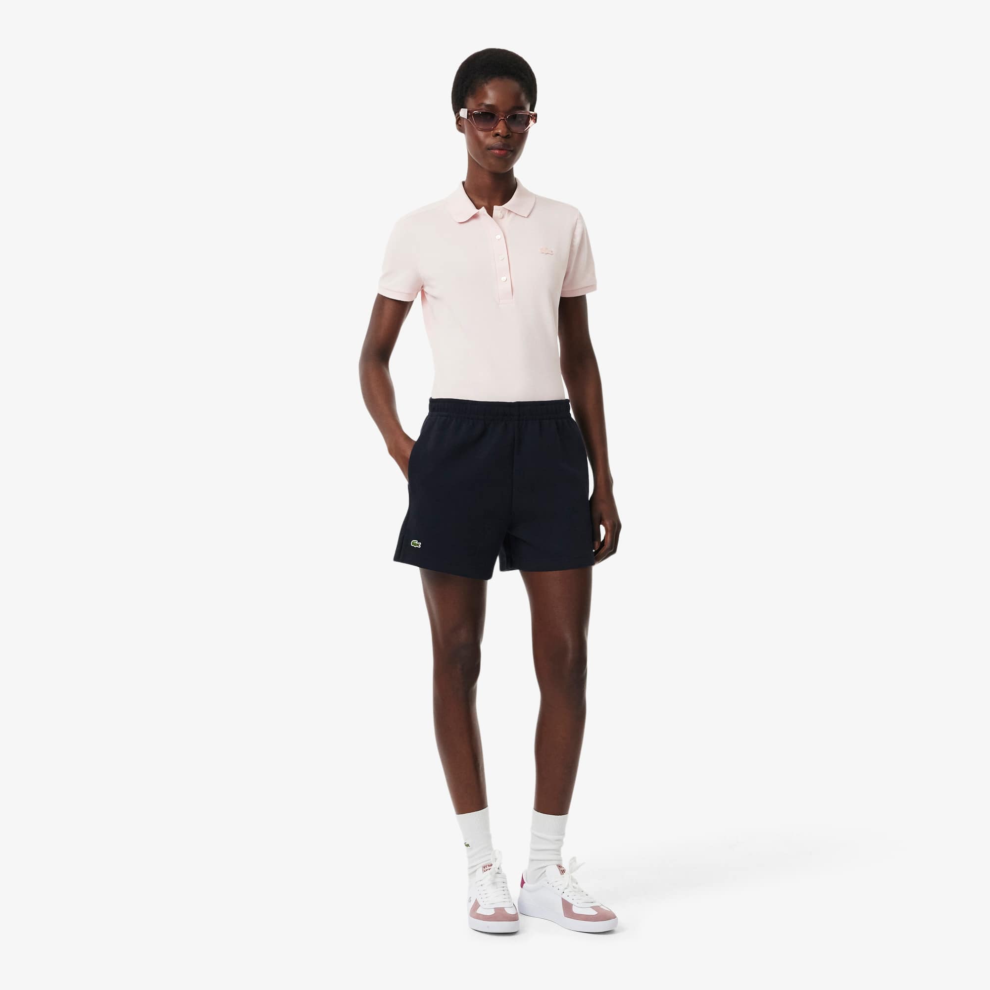 Women's Double Face Piqué Shorts