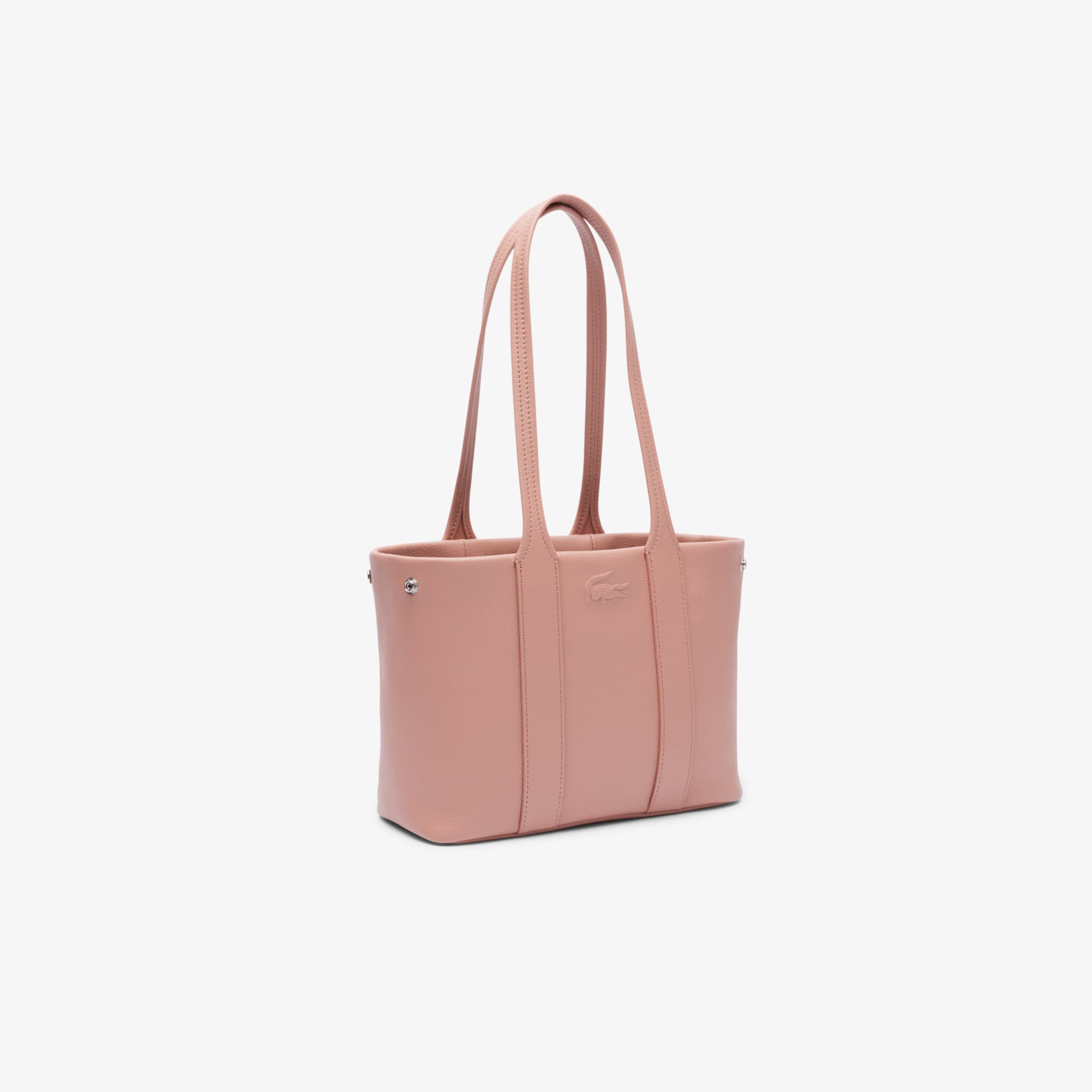 Small City Court Grain Leather Tote - Bags - New In 2026 | Lacoste