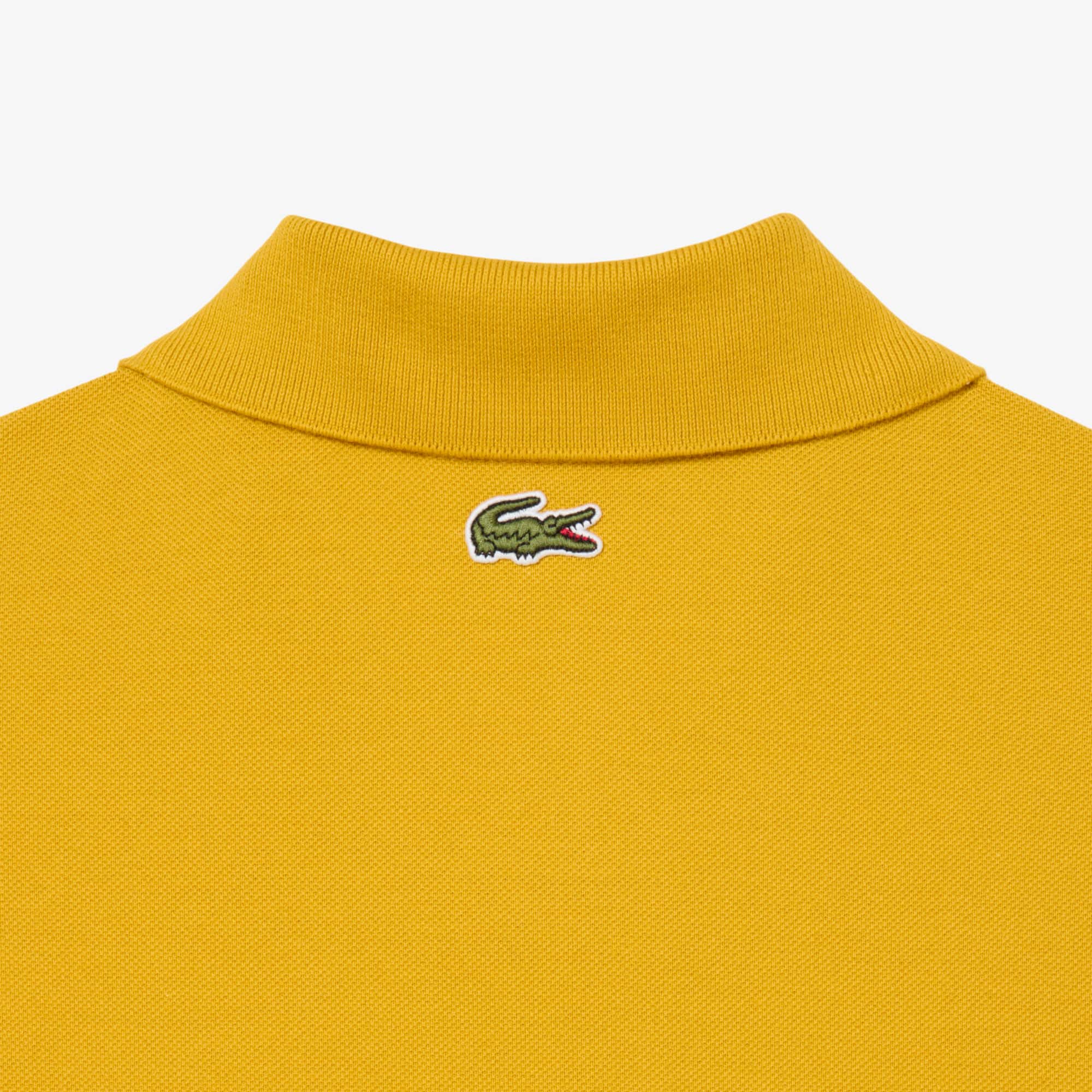 Classic Fit Printed Petit Piqué Polo Shirt