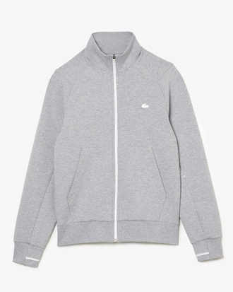Men's High-Neck Zip-Up Sweatshirt