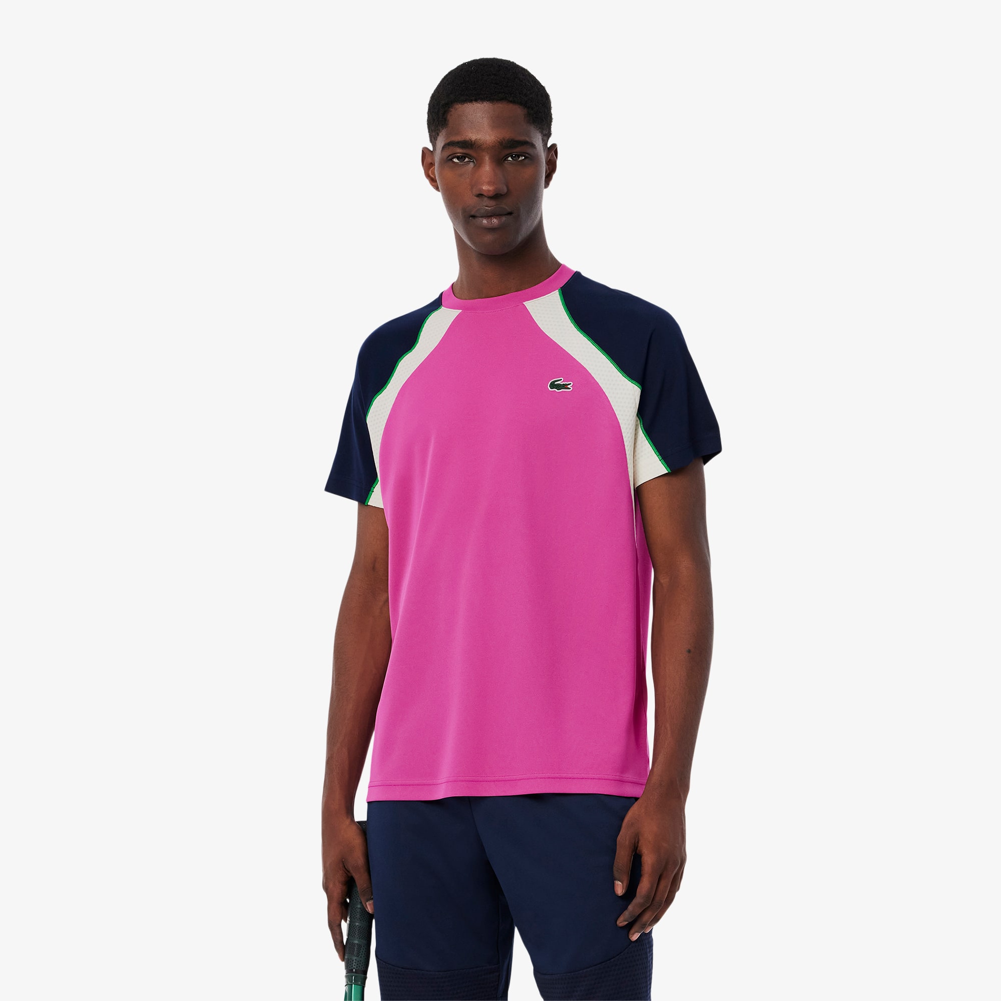 Men's Ultra Dry Colorblock Tennis T-Shirt - T-shirts - New In 2026