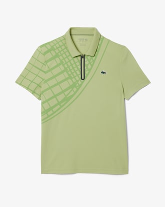 Men's Ultra Dry Printed Slim Fit Tennis Polo