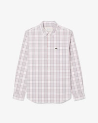Men's Slim Fit Stretch Plaid Shirt