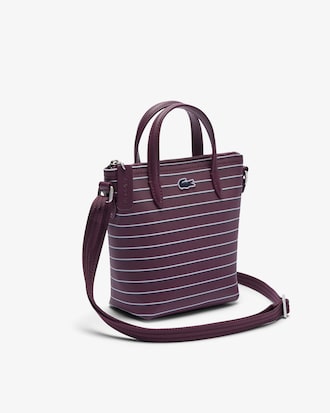 Women's Mini Striped L.12.12 Concept Tote