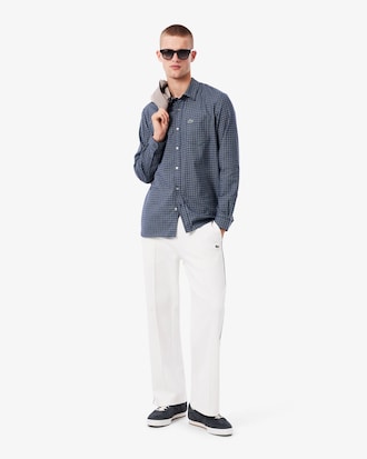 Men's Regular Fit Plaid Flannel Shirt