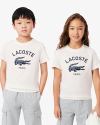 Kids' Signature Print Cotton T-Shirt