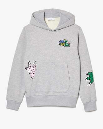 Men's Comic Effect Print Hoodie
