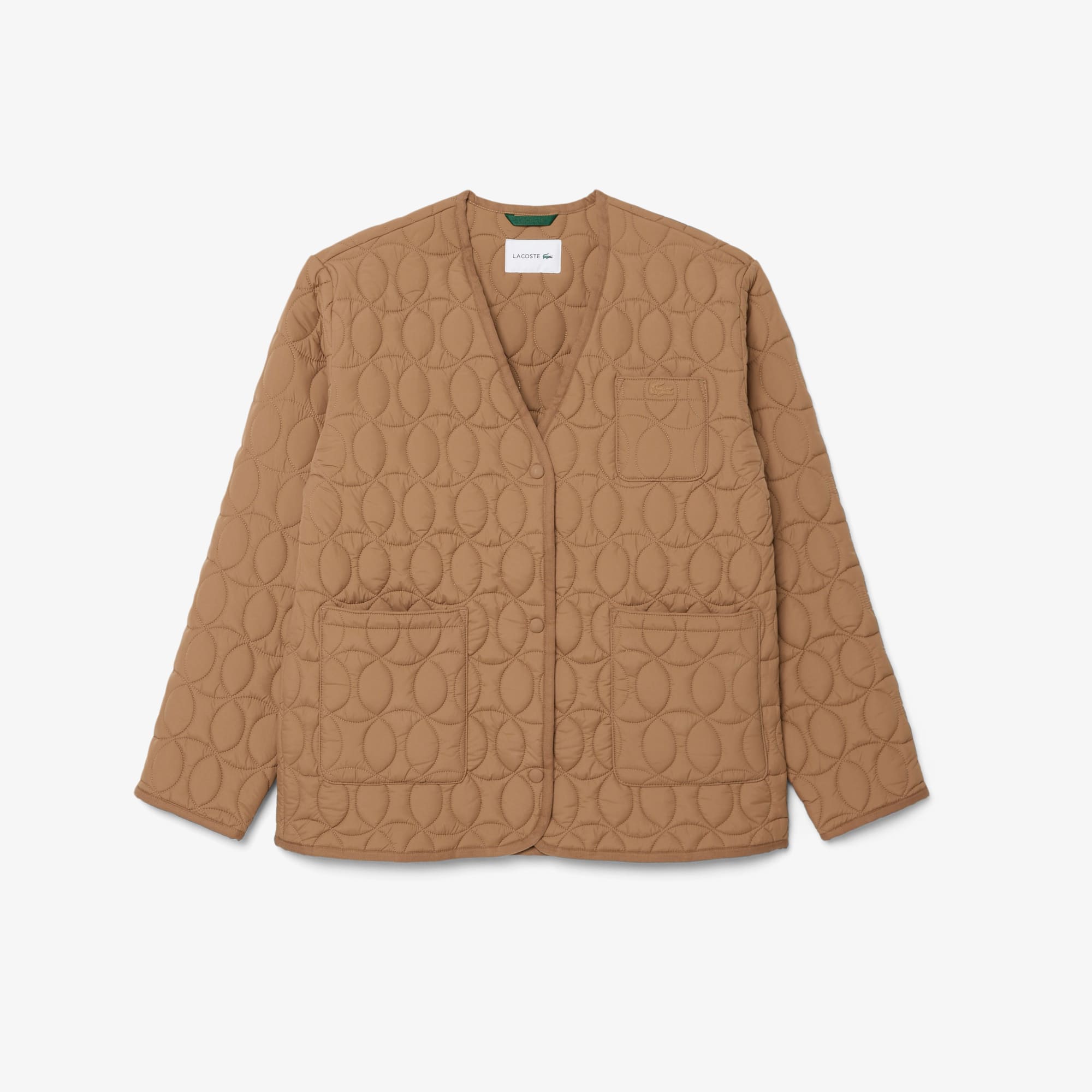 Water-Repellent Tennis Quilted Jacket