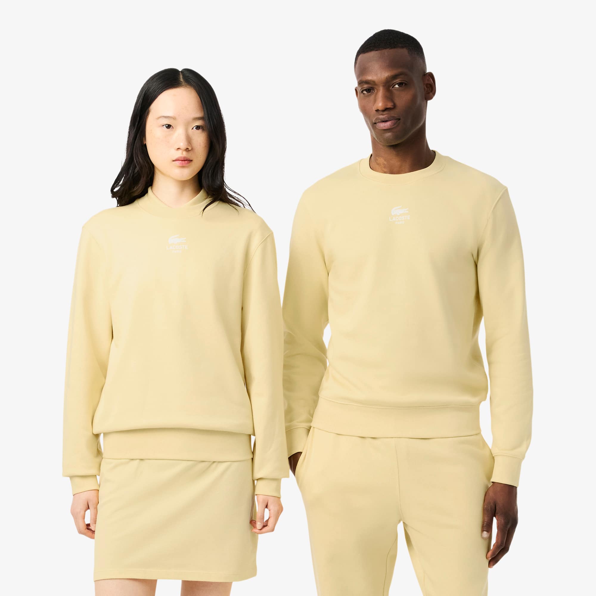 Lacoste Unisex Printed Fleece Sweatshirt