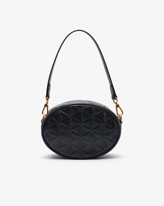 Women's Maheki Oval Embossed Leather Bag