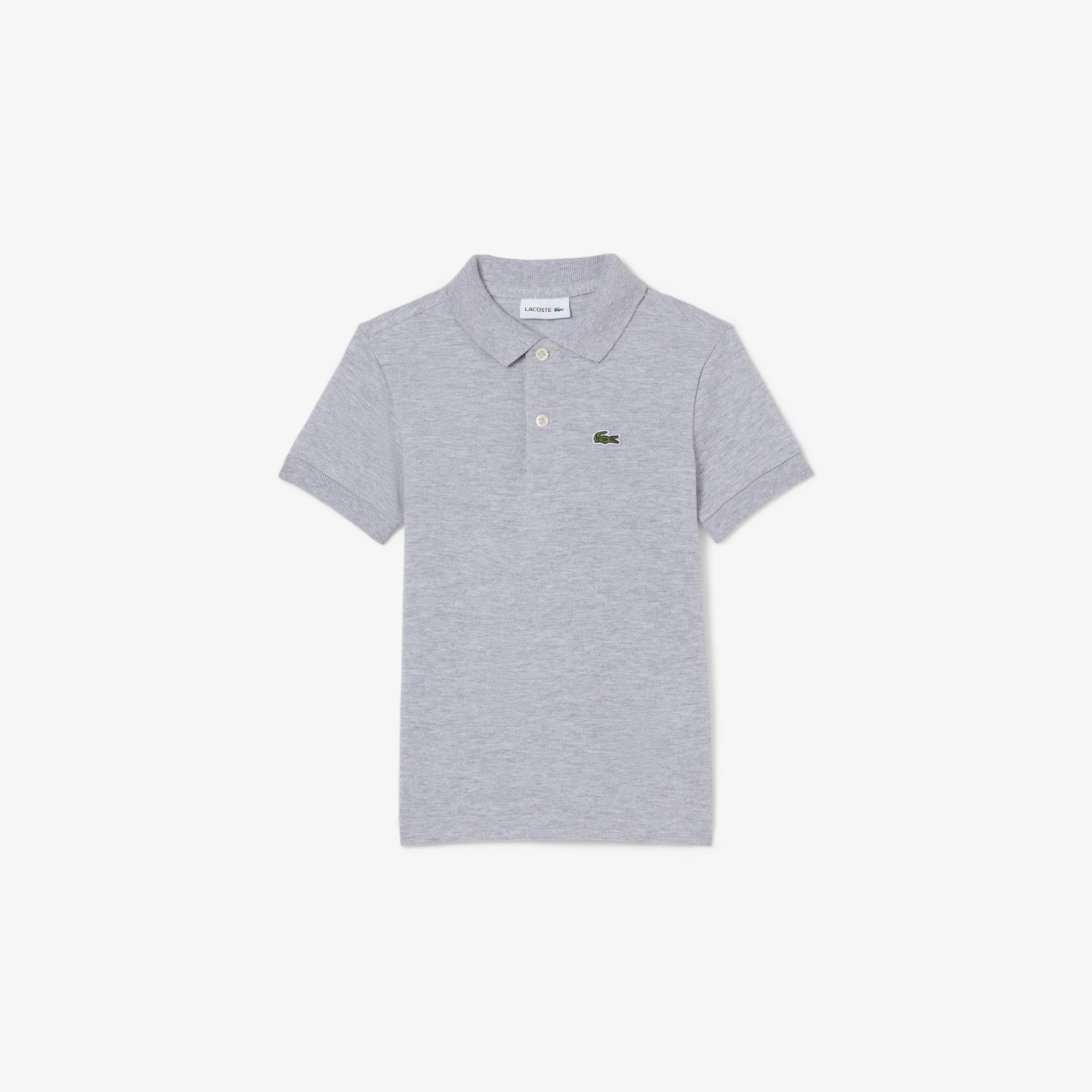Lacoste Boys' Petit Piqué Polo - 4 Years In Gray