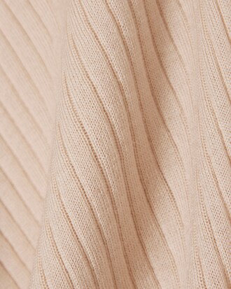 Merino Wool 3D Knit Sleeveless Sweater