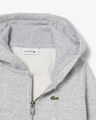 Sudadera con Cierre Unisex de Felpa Cepillada