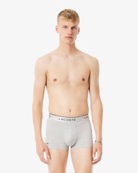 Men's 3-Pack Silver Waist Short Trunks