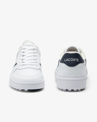 Men's T-Clip Golf Leather Golf Shoes