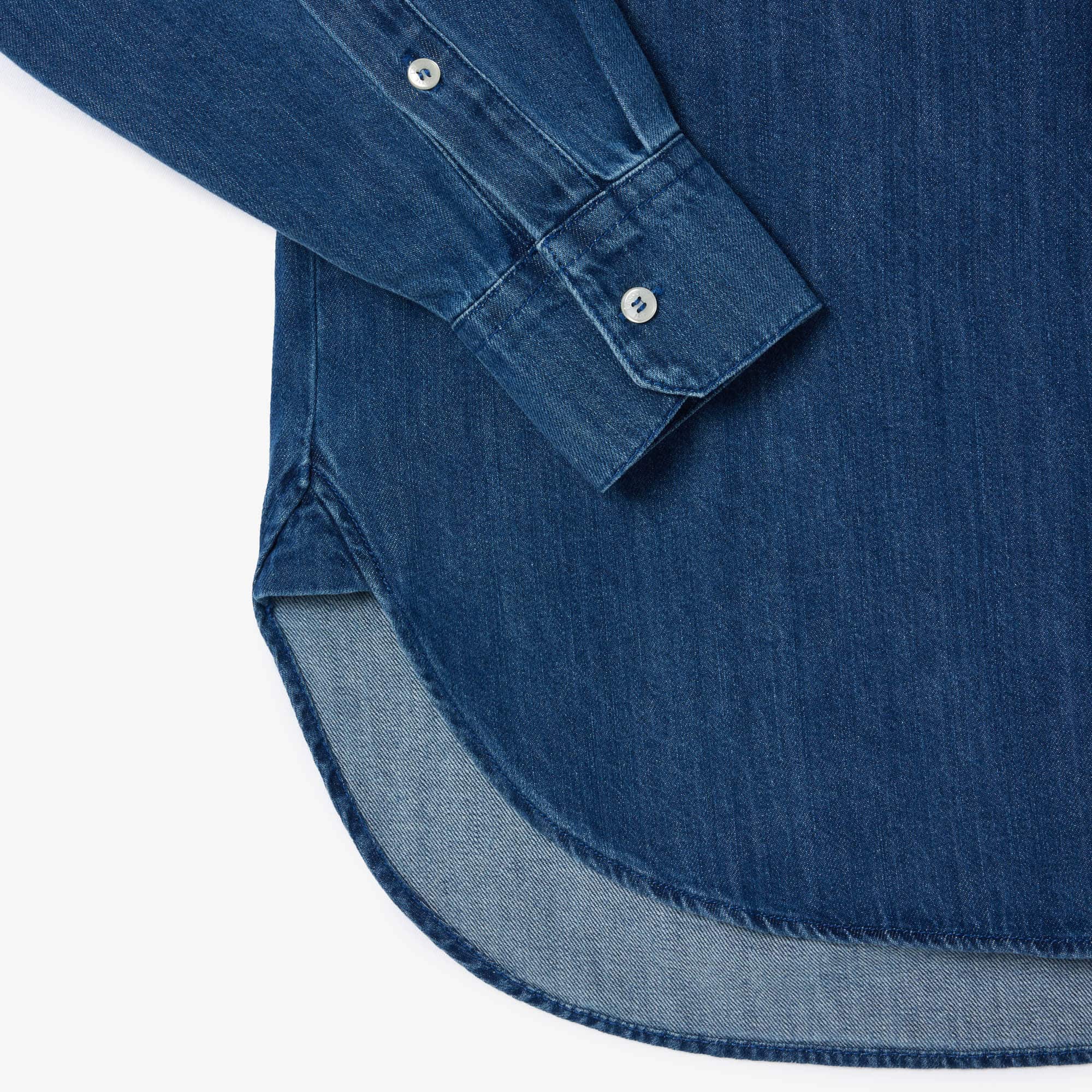 Women's Oversized Denim Pocket Shirt - T-Shirts & Tops - New