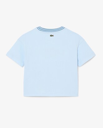 Playera de Algod&oacute;n con Detalles de La Marca Lacoste