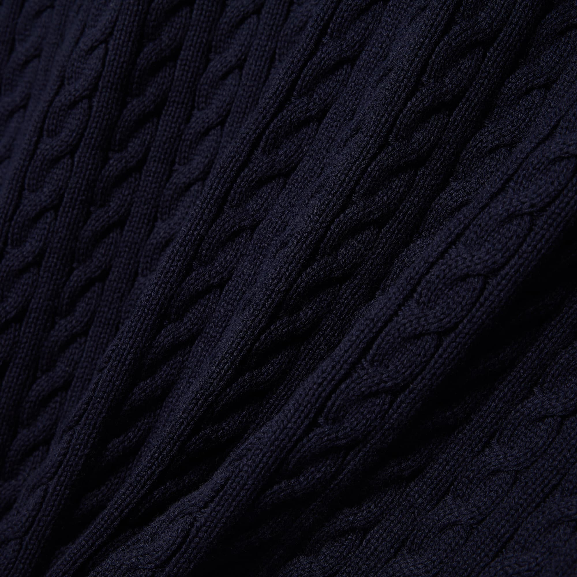 Men's Cable Knit Cotton Sweater Vest