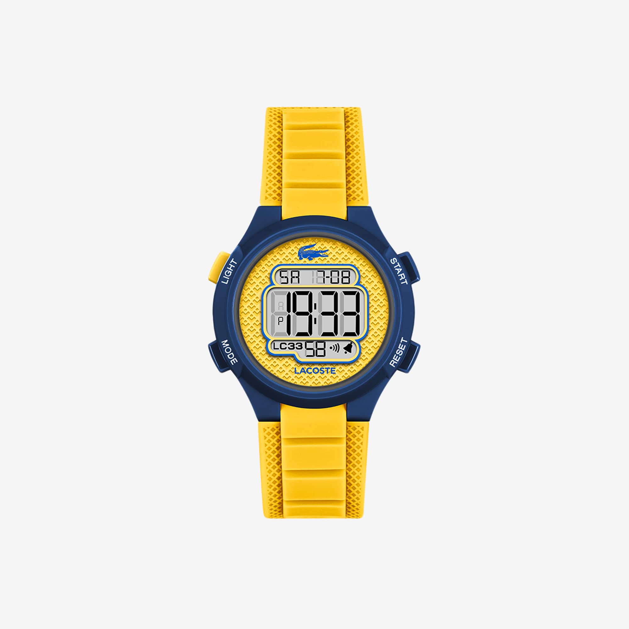 Lacoste Lc33 Kids Digital Silicone Watch - One Size